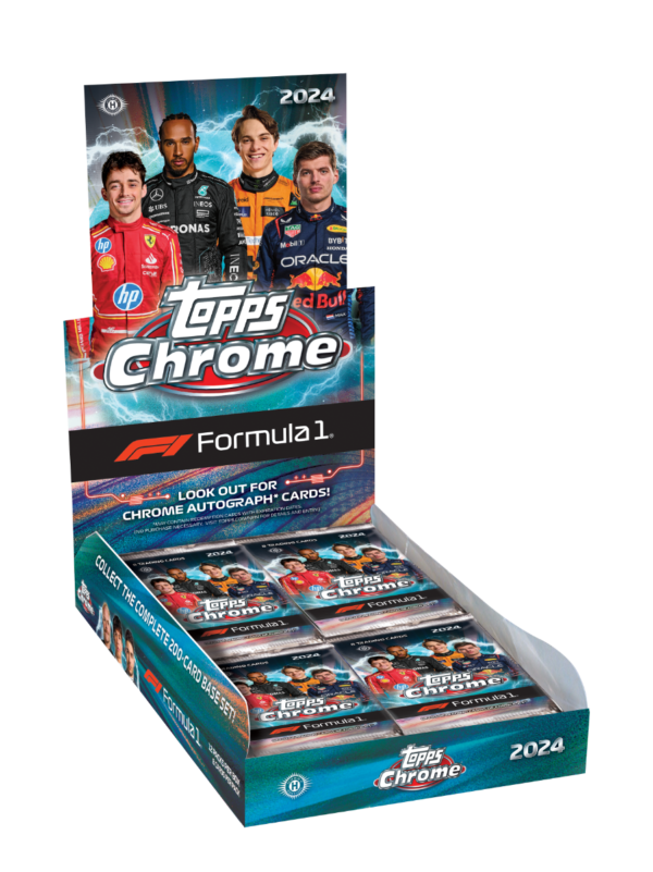 TOPPS 2024 CHROME FORMULA 1 HOBBY BOX