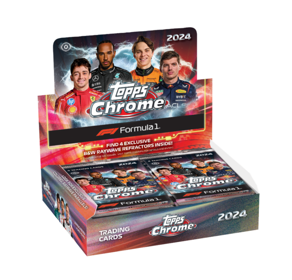 TOPPS 2024 CHROME FORMULA 1 QUALIFYING LAP BOX