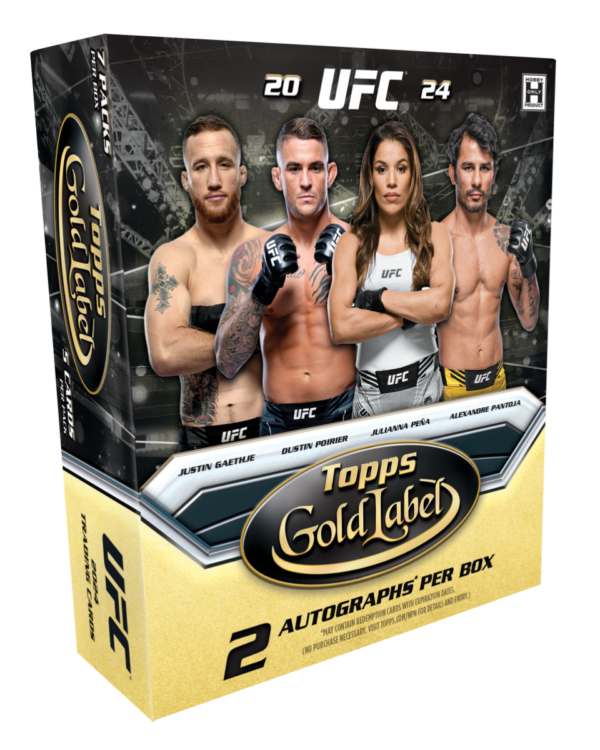 TOPPS 2024 GOLD LABEL UFC HOBBY BOX