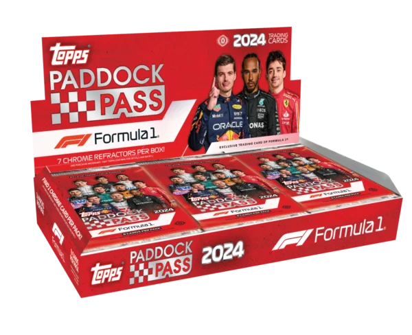 TOPPS 2024 PADDOCK PASS FORMULA 1 HOBBY BOX