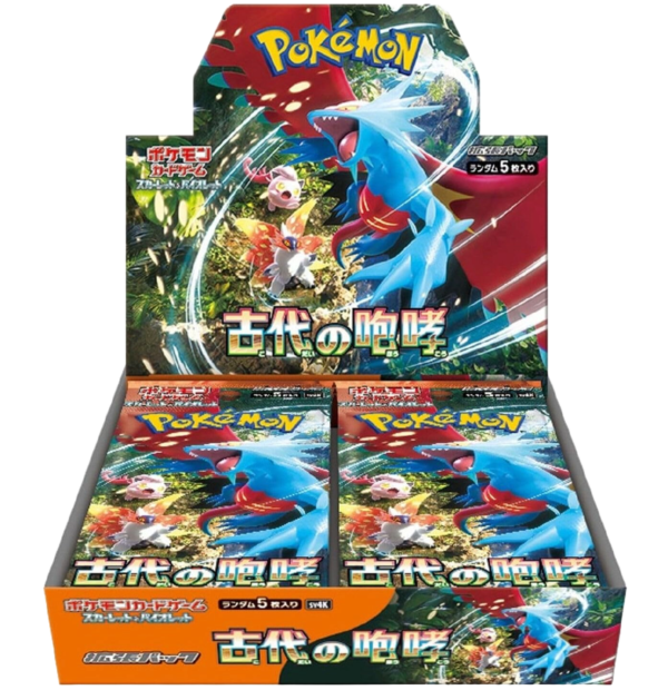 POKEMON -  SCARLET & VIOLET - ANCIENT ROAR BOOSTER BOX (JAPANESE)