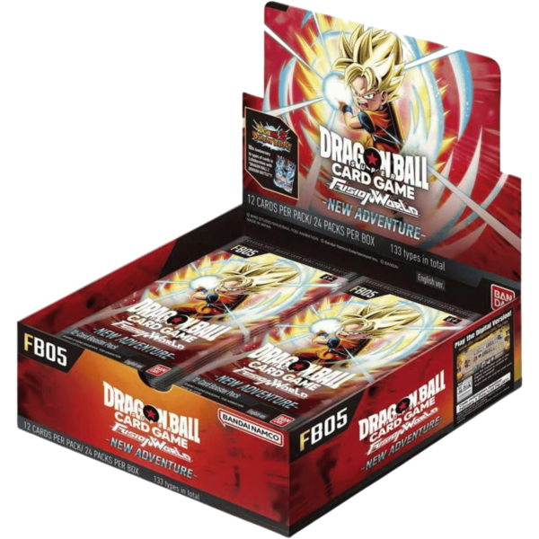 DRAGON BALL - FUSION WORLD [FB05] -  NEW ADVENTURE - BOOSTER BOX