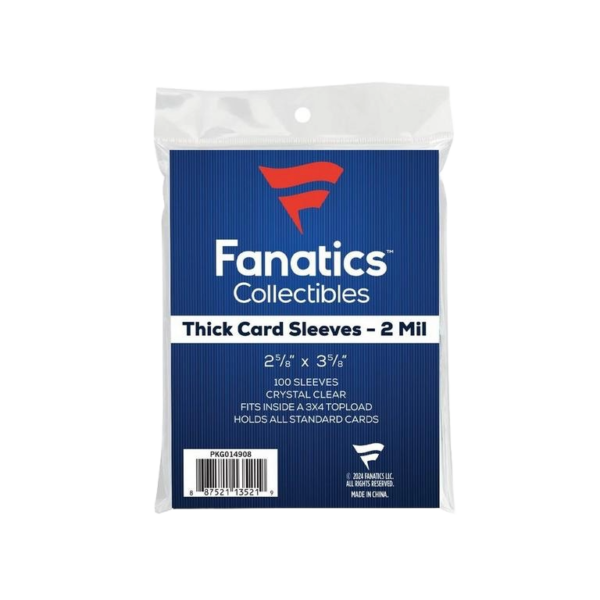FANATICS - THICK SOFT SLEEVES (x100)