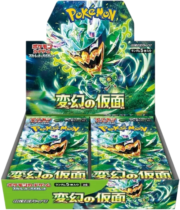 POKEMON - SCARLET & VIOLET - MASK OF CHANGE BOOSTER BOX (JAPANESE)