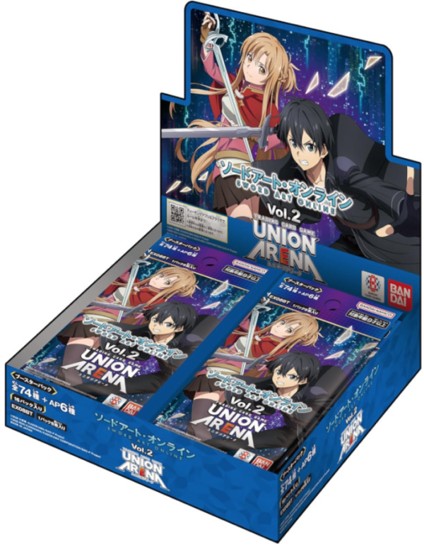 UNION ARENA - SWORD ART ONLINE VOL.2 BOOSTER BOX (JAPANESE)