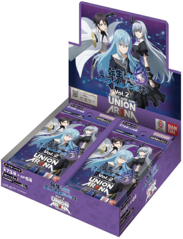 UNION ARENA - THE TIME I GOT REINCARNATED AS A SLIME VOL.2 BOOSTER BOX (JAPANESE)